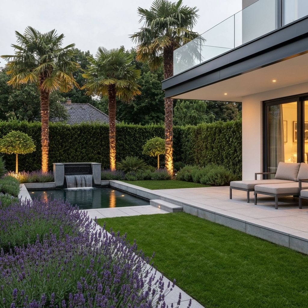 Professioneller Garten