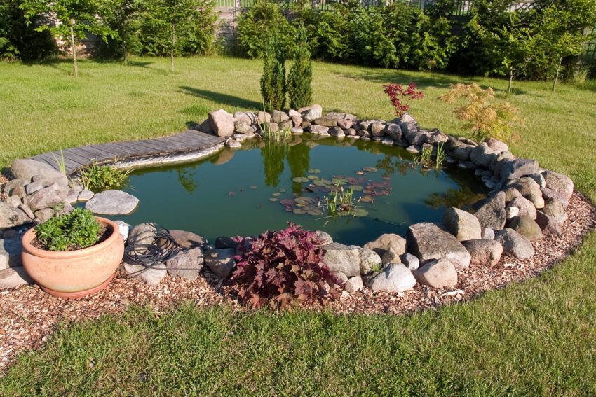 Wasser im Garten
